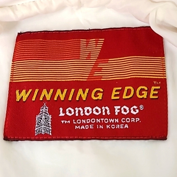 Authentic 80s Slouchy Off White Jacket  Size 11/12 London Fog White - Picture 4 of 12